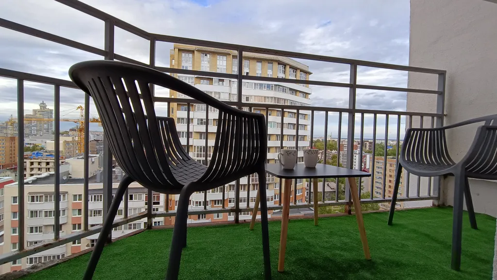 Новая уютная студия на 13 этаже в самом сердце города