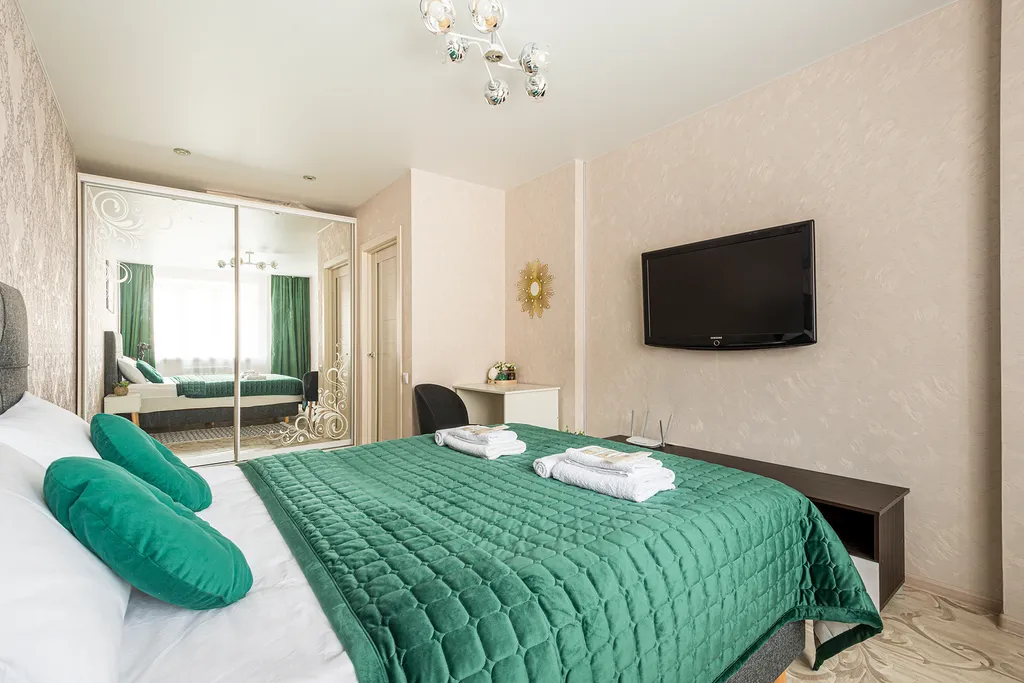 В зеленом микрорайоне Университет, гостиничный сервис, бесконтактно