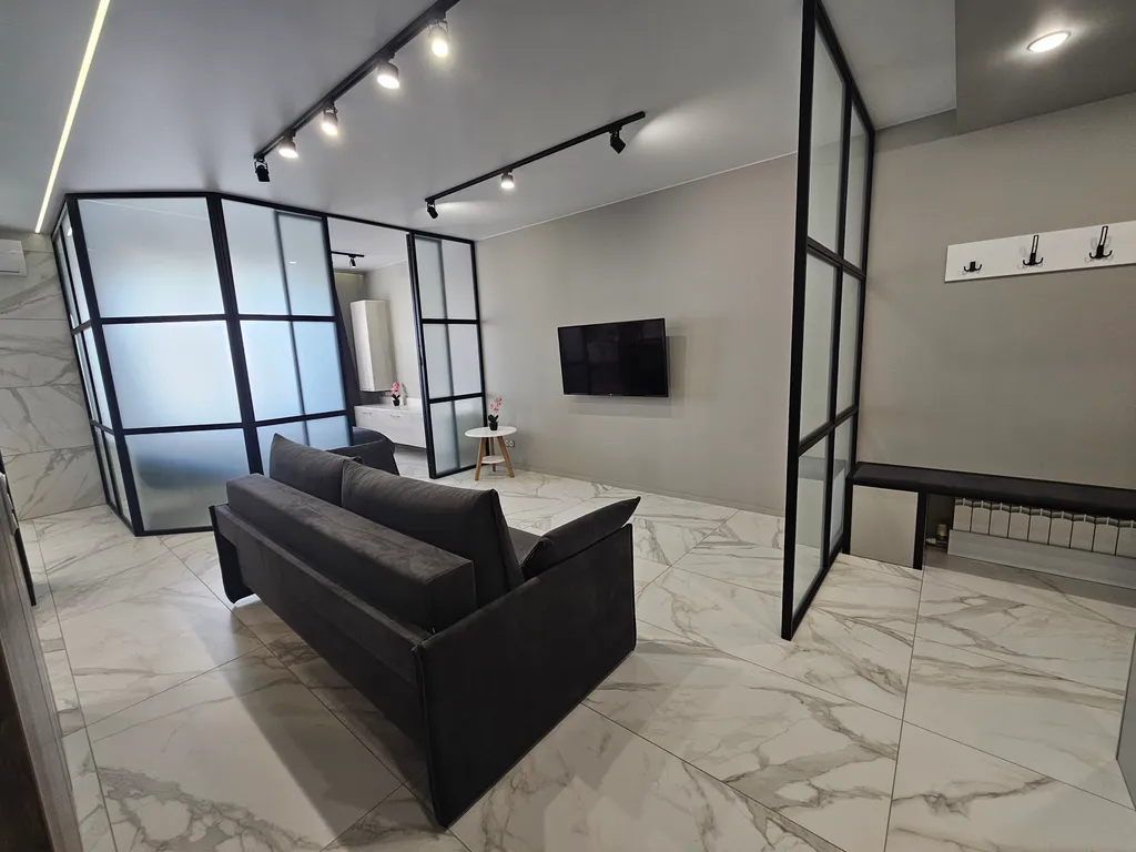 Потрясающая, современная квартира с элементами лофт у жд вокзала