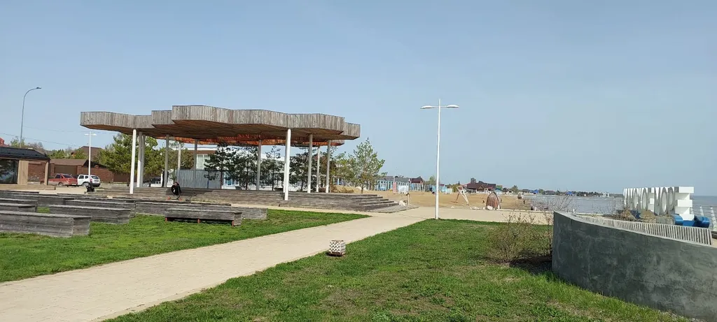 Апартамент с видом на Камское море