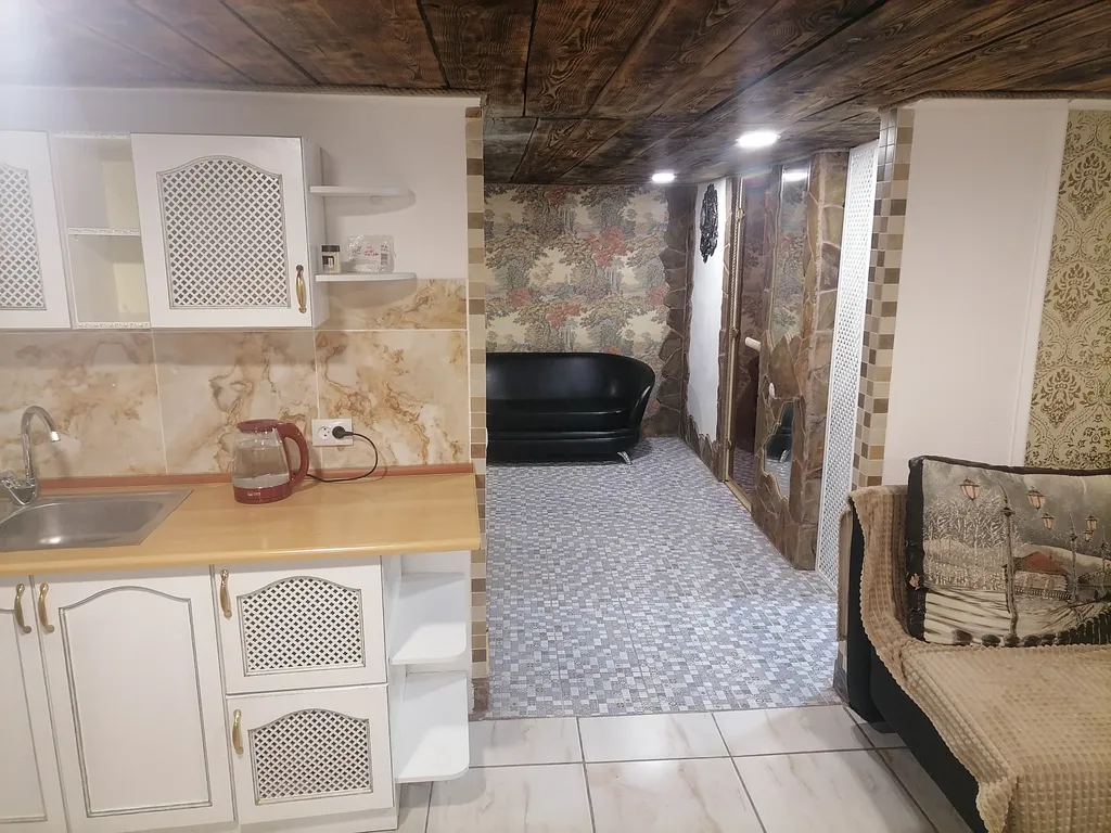 Деревенский домик с банькой