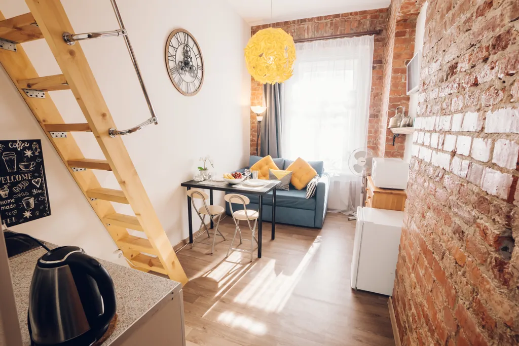 Квартира Квартира Стильная студия Loft 5 у метро Восстания — Санкт-Петербург