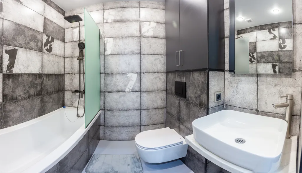 Просторная студия Мятный лён на 31 этаже в шаге от Тинькофф-холл