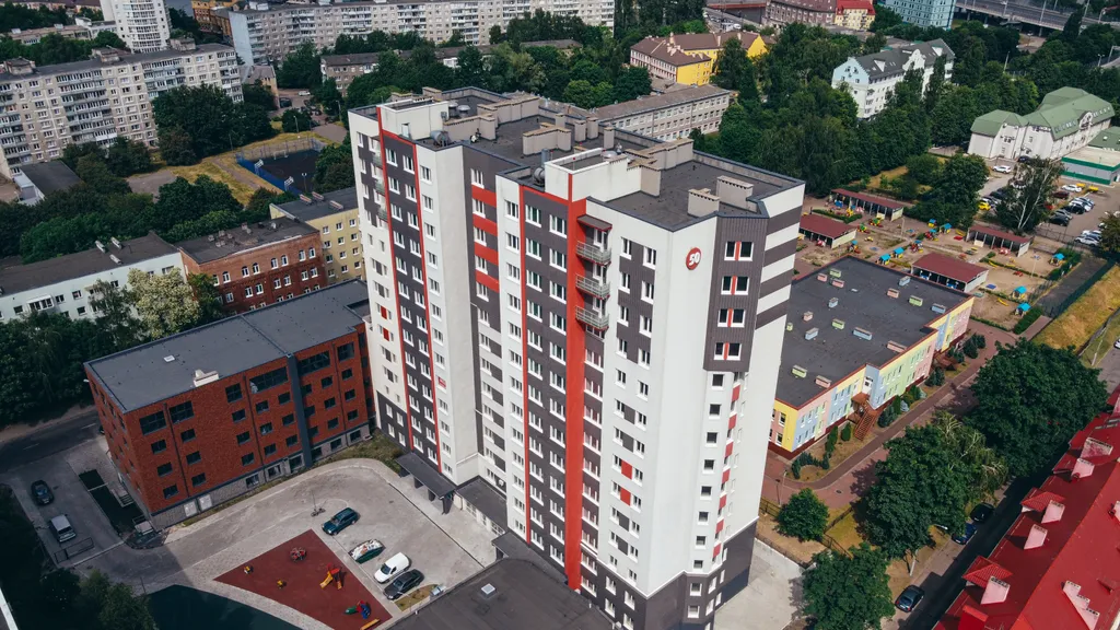 Квартира Квартира Новый дом у острова Канта.Дистанционный заезд.Оплата картой. — Калининград
