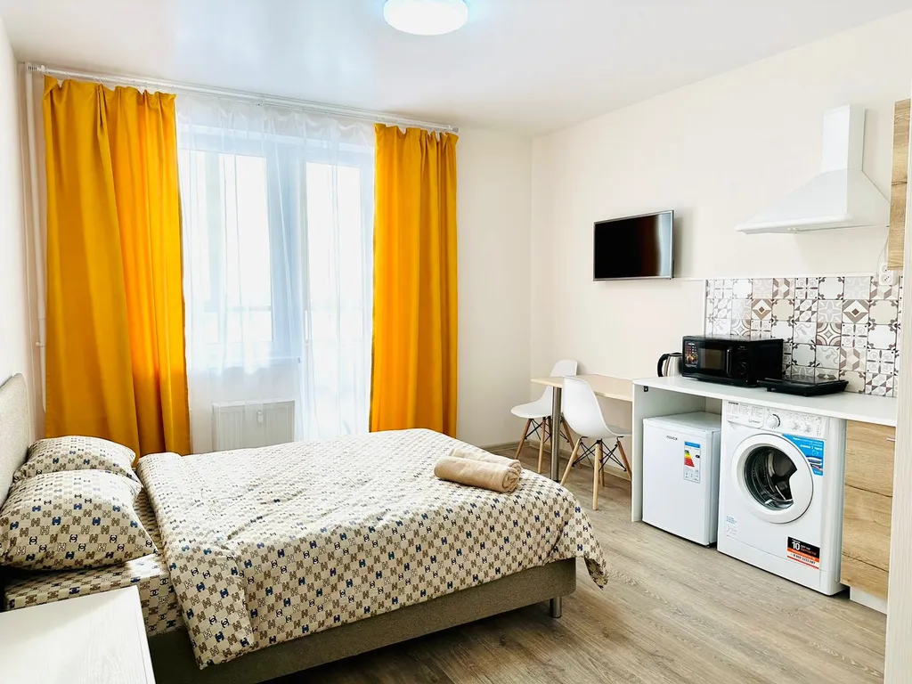 Квартира Квартира Уютная студия в ЖК Остафьево — Москва