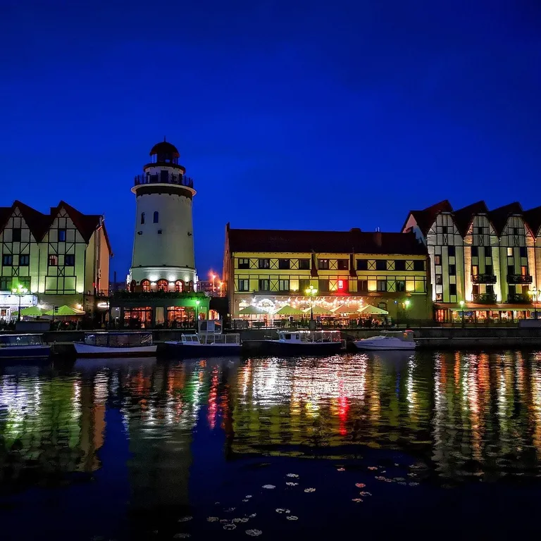 Комната возле острова Канта и рыбной деревни