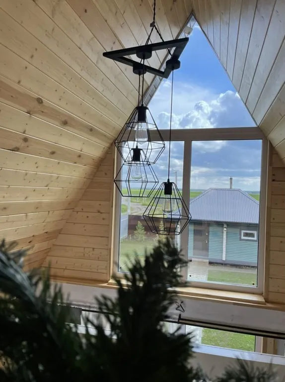 Уютный А-Фрейм домик