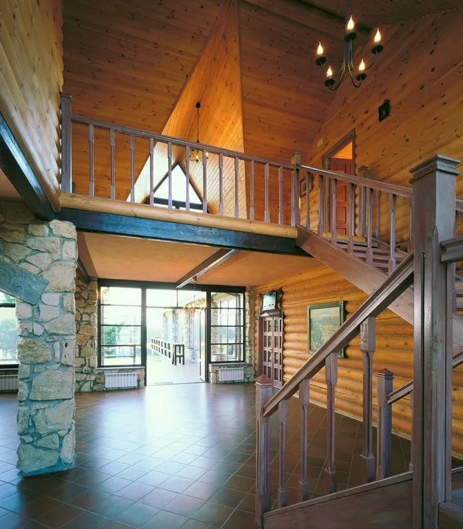 Коттедж с бассейном и сауной