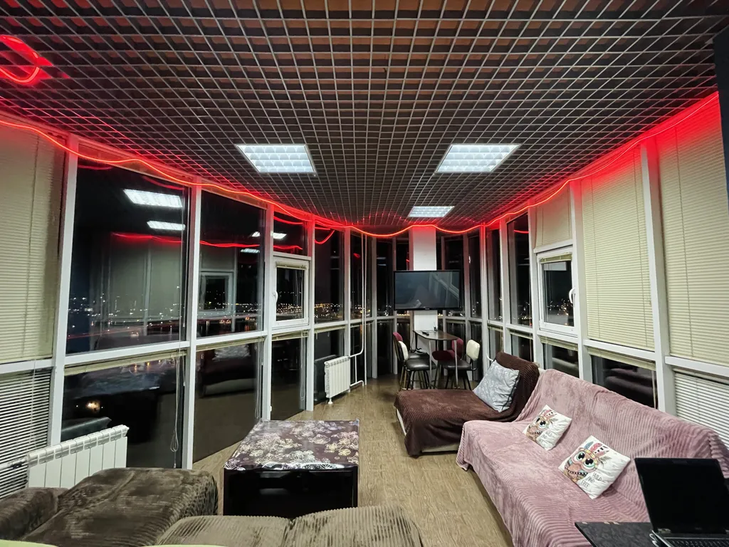 Апартаменты с шикарным панорамным видом на Енисей