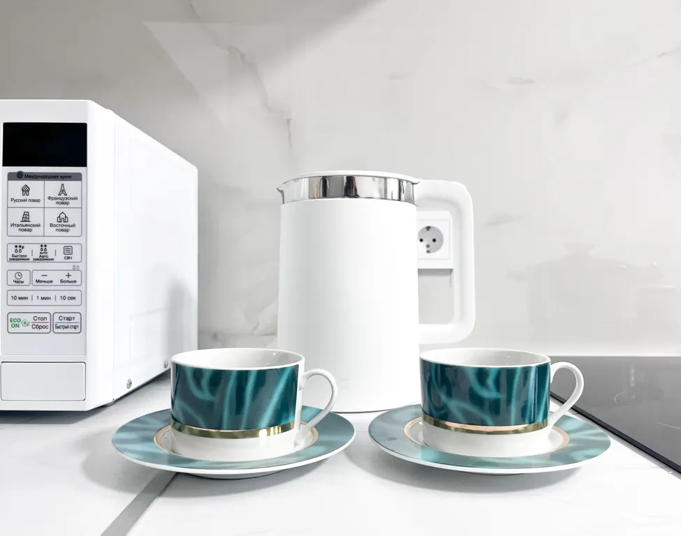 Превосходная студия для двоих с лоджией