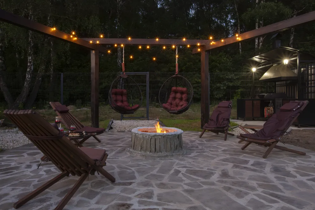 Уютный загородный коттедж с видом на лес