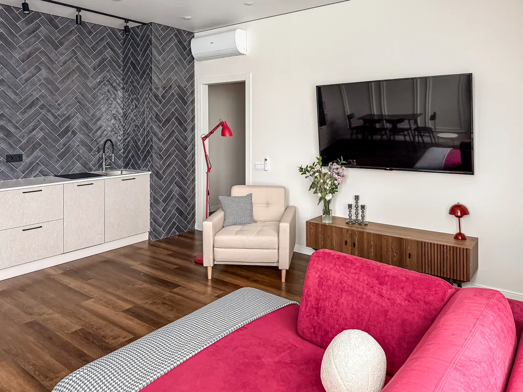 Квартира Квартира Бархат — стильный апартамент бизнес-класса рядом с метро Варшавская — Москва