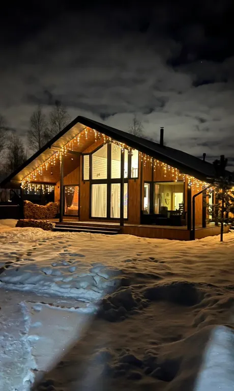 Дом шале с сауной