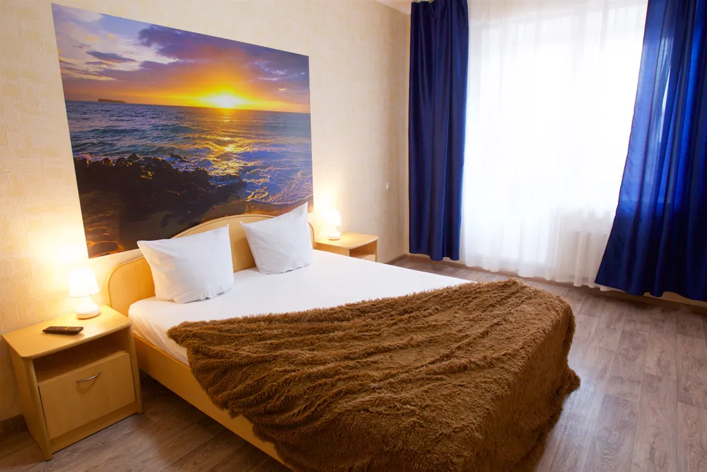 Квартира Двухкомнатная квартира для 6 гостей у ТРЦ Планета — Красноярск