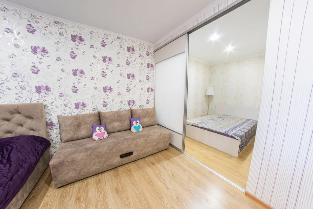 Апартаменты Saratov Lights Apartments с балконом