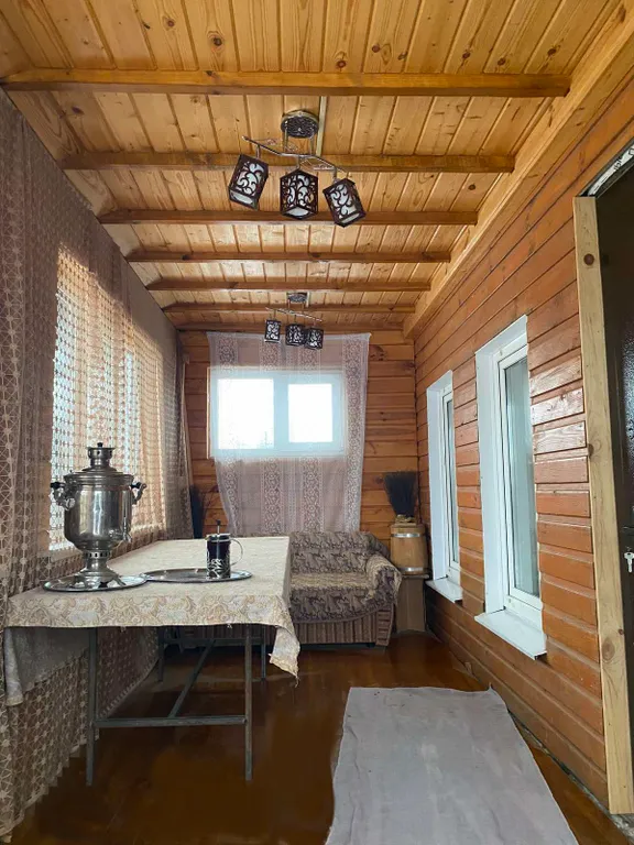 Уютный уголок с баней