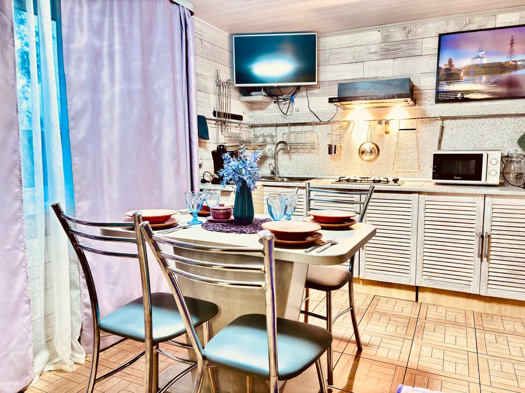 Уютный дом с видом на Онежское озеро