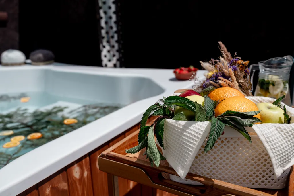 Домик с кавказской купелью "Юца Релакс"