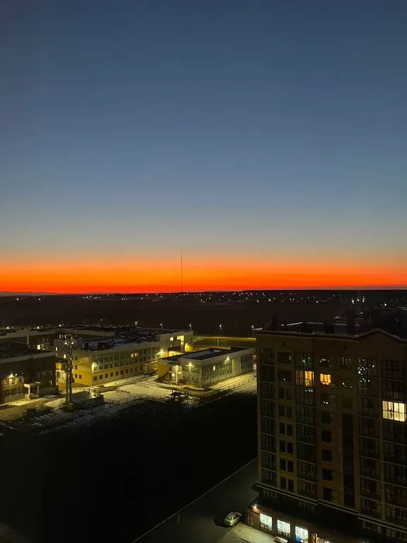 Квартира с потрясающими закатами