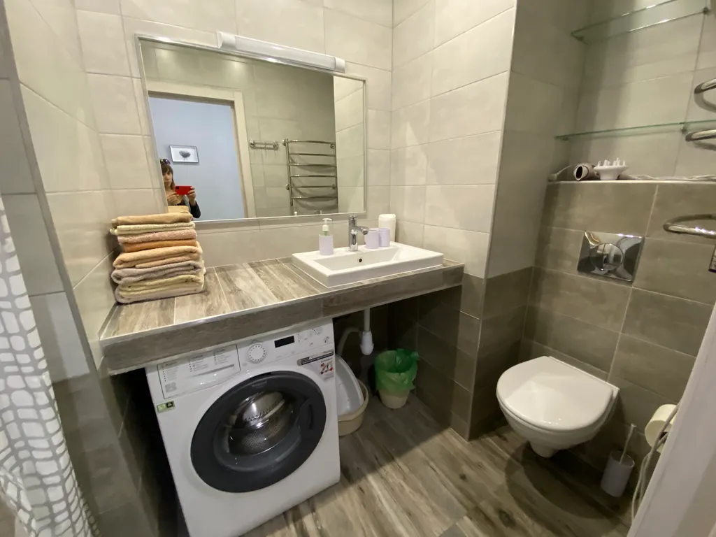 Квартира с балконом и видом