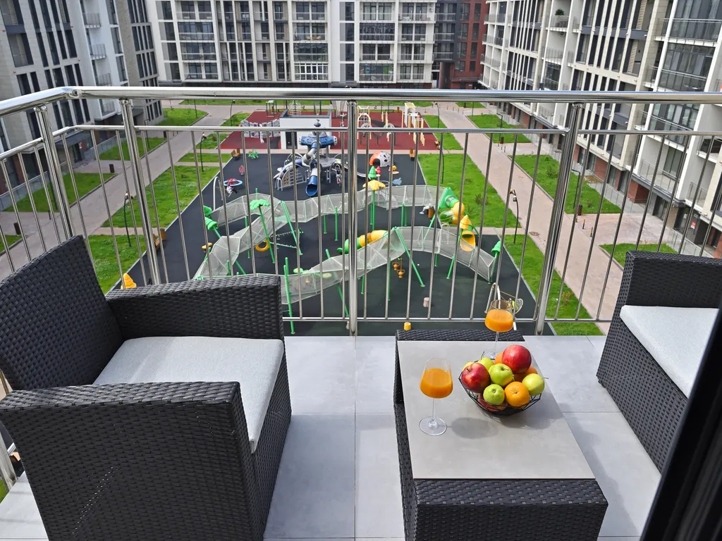 Квартира Квартира Уютная студия на берегу моря — Зеленоградск