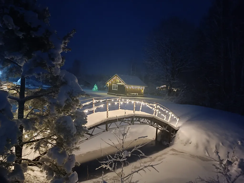 Дом у пруда