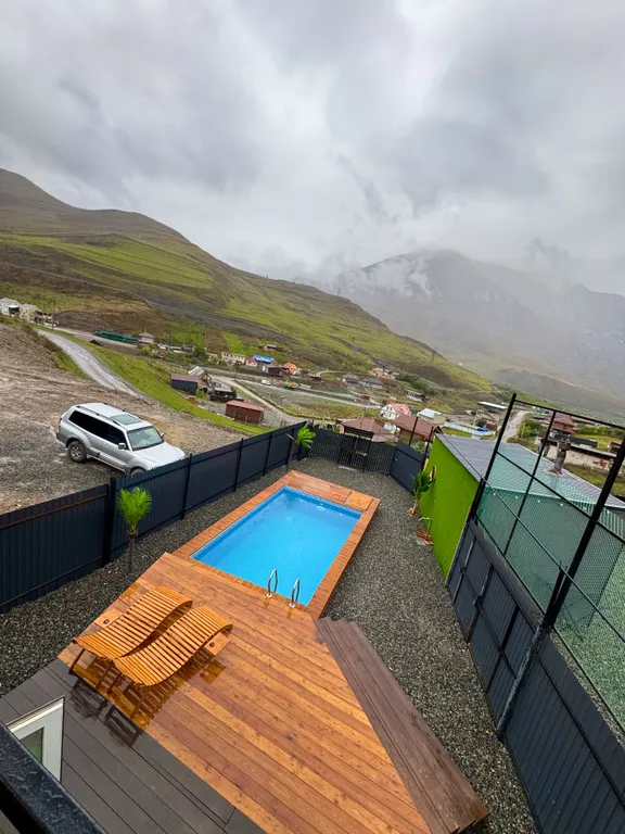 Новый красивый дом в горах Осетии