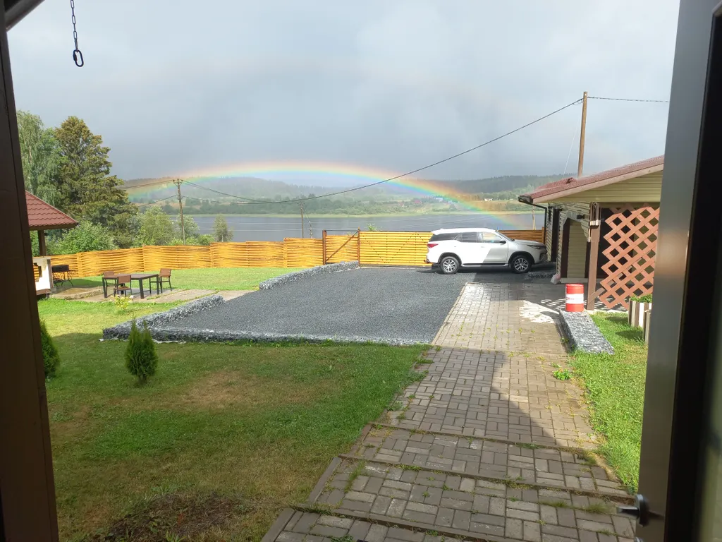 Дом у озера, клевое место