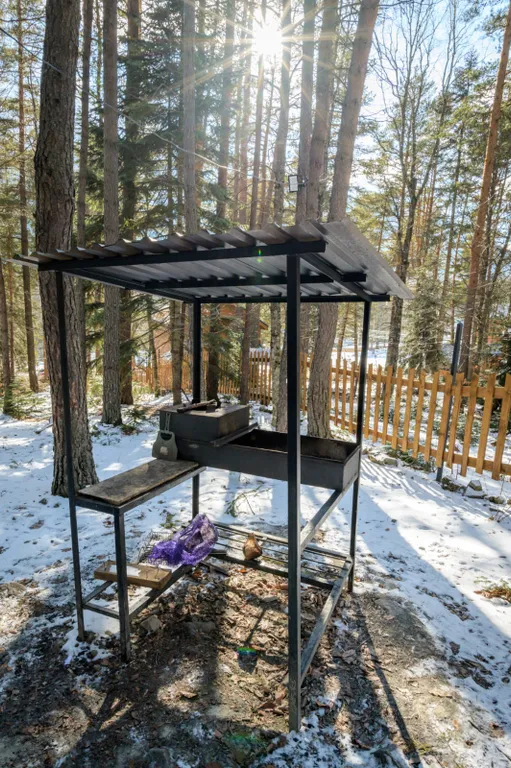 Коттедж Барнхаус III с видом на хвойный лес — Архыз