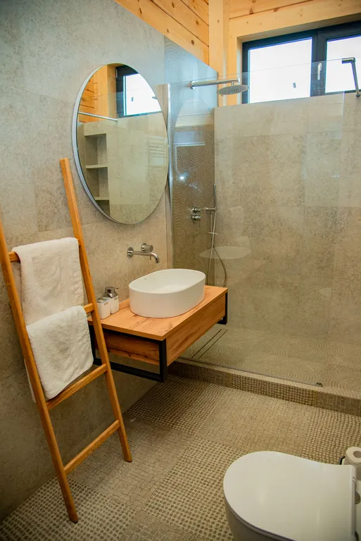 Шале Гнездо с бассейном и сауной