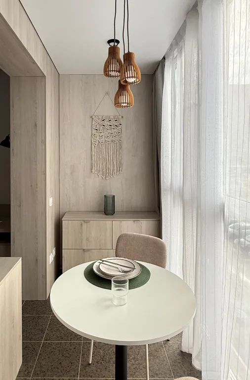 Солнечная студия для двоих рядом с парком