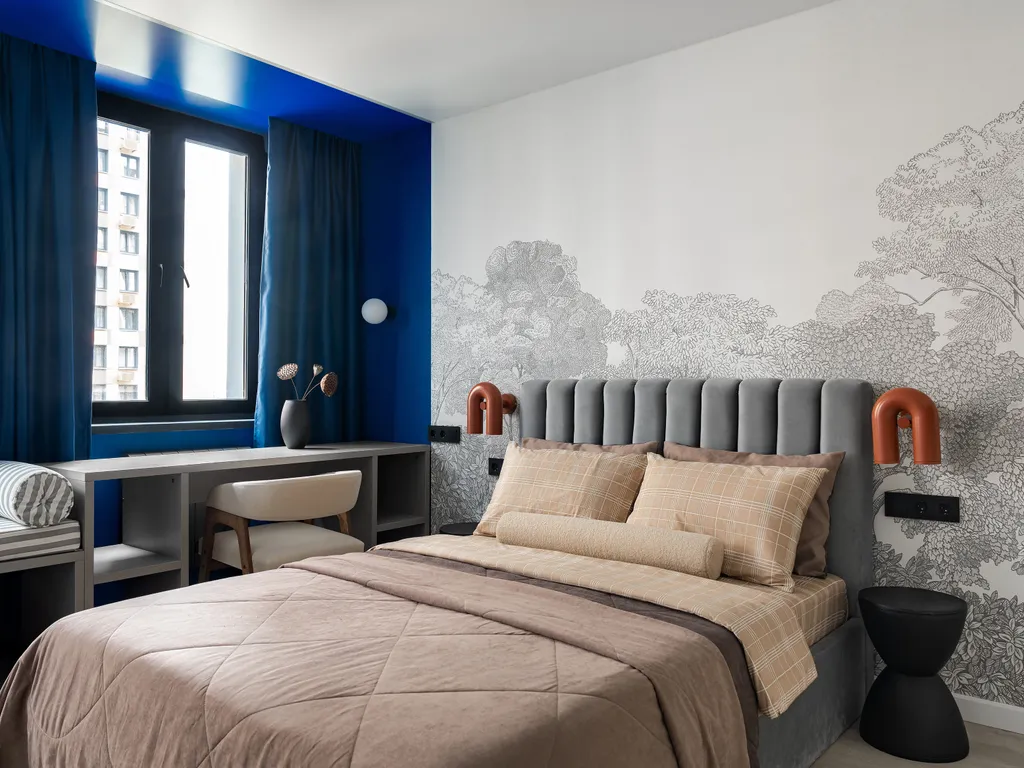 Квартира Квартира Стильная дизайнерская студия — Новоивановское