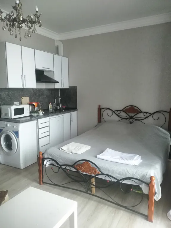 Апартаменты с видом на море с балконом на побережье Каспийского моря