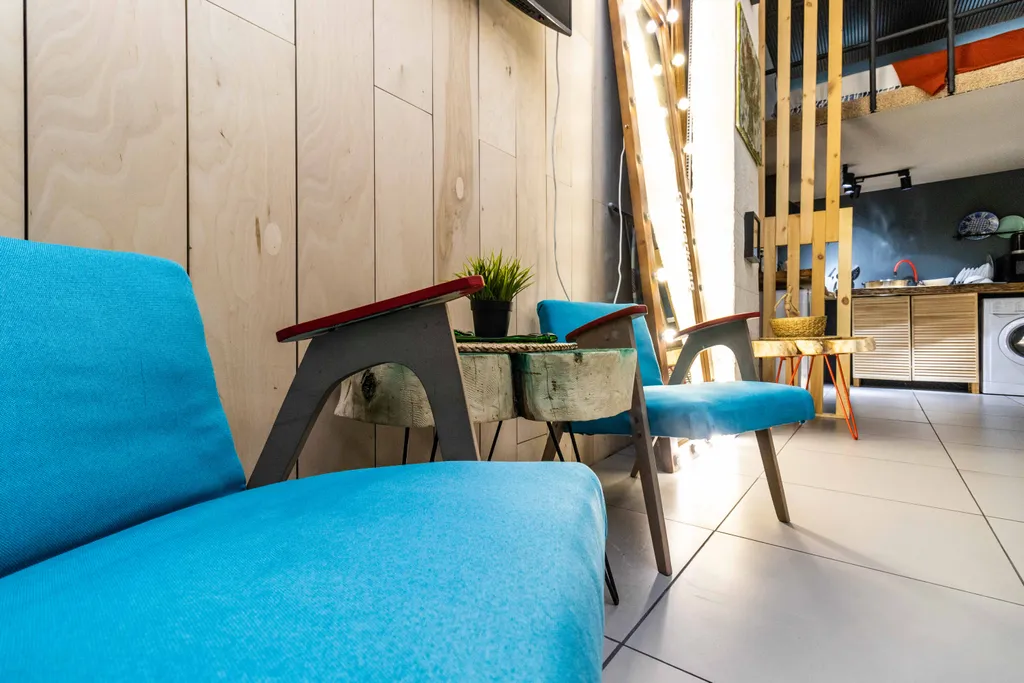 Двухуровневая лофт-студия