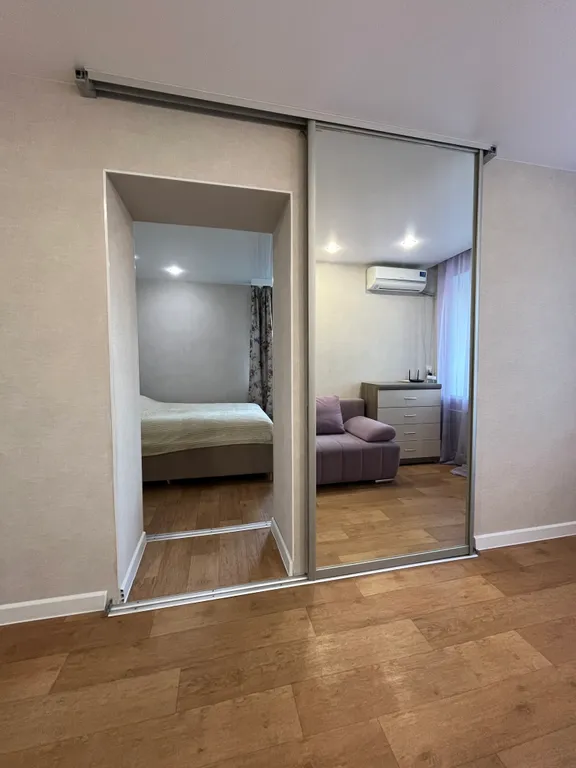 Трешка в самом центре