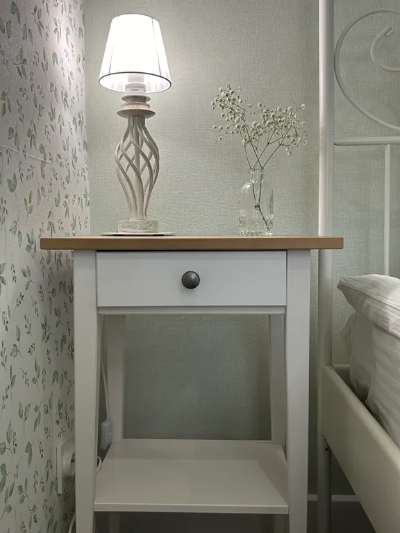 Уютная однокомнатная квартира в новом доме в стиле прованс