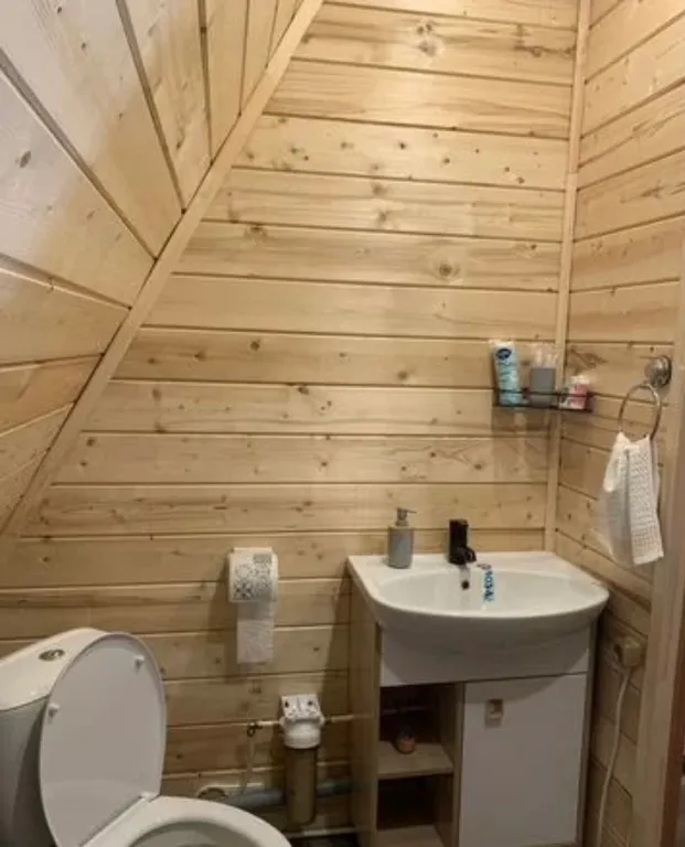 Домик у водопадов