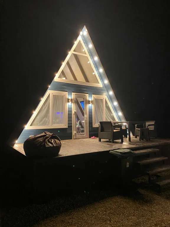 A-Frame у леса в ближайшем Подмосковье!