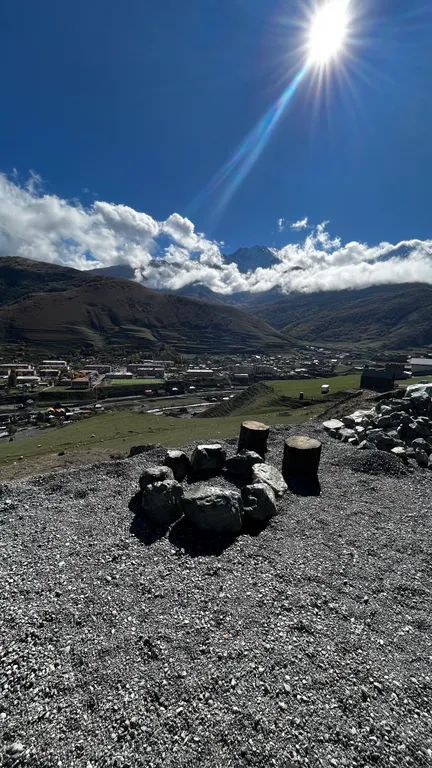 Дом с видом на горы