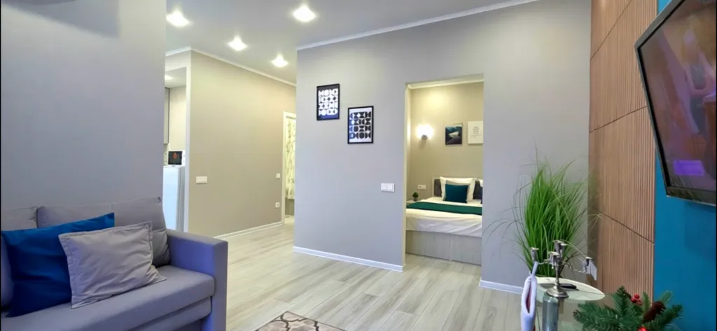 Апартаменты изумруд с видом на фонтан