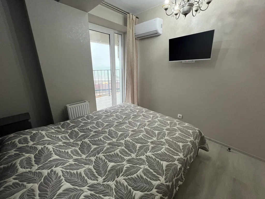 Квартира с двумя открытыми балконами и видом на море