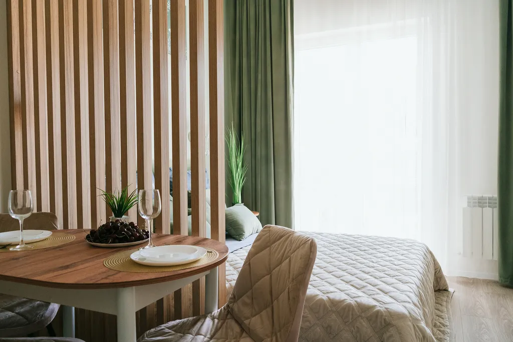 Квартира-студия с дизайнерским ремонтом