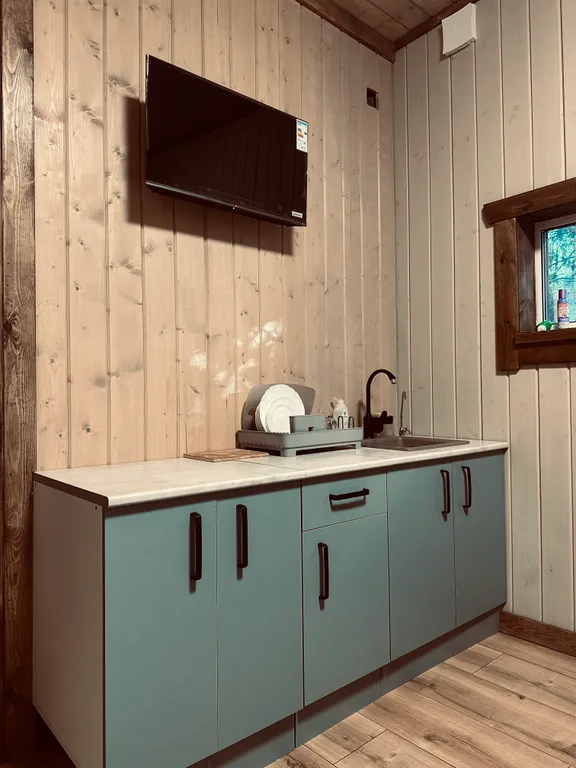 Гостевой дом для 2-6 человек с крытой террасой и мангалом