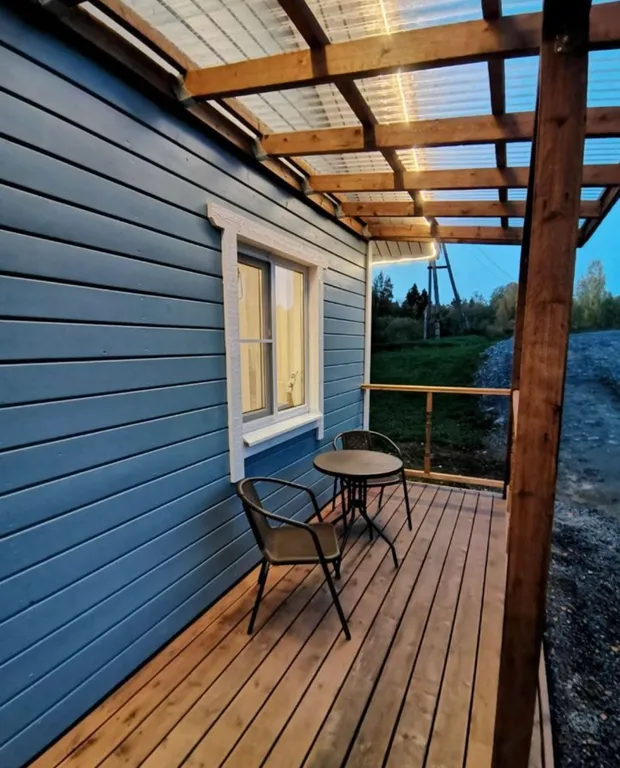 Домик с баней в живописном месте Карелии