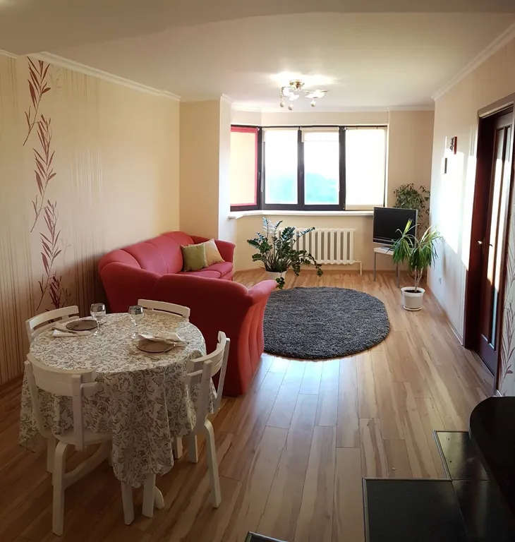 Апартаменты в центре с шикарным видом на реку