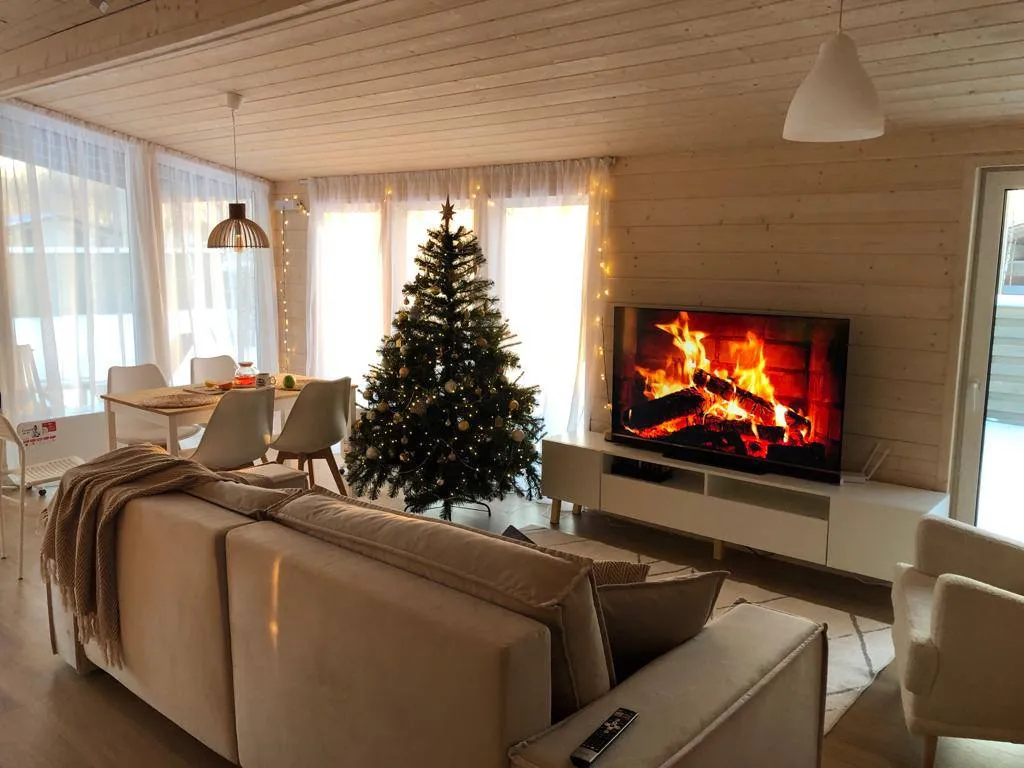 Уютный барнхаус в скандинавском стиле у горнолыжного курорта Сорочаны