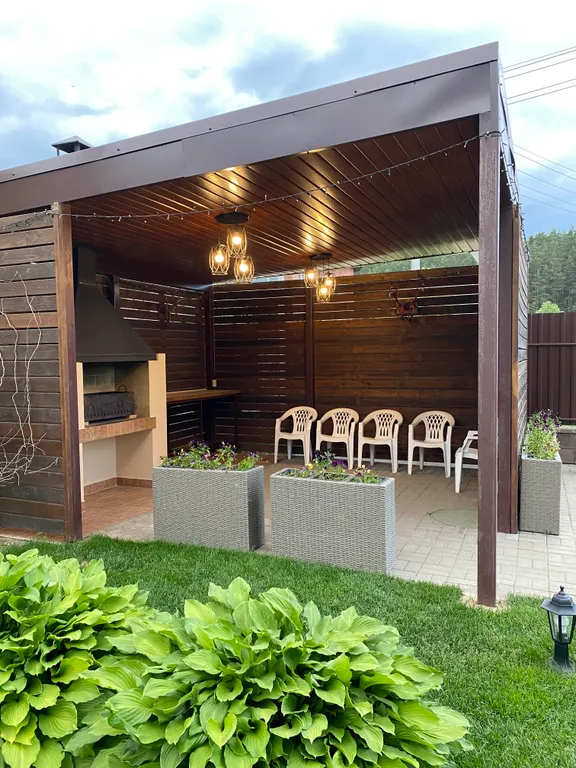 Коттедж рядом с Минском с финской сауной, купелью и банным чаном