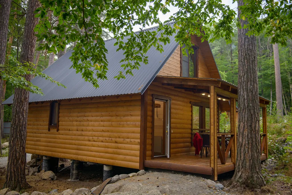 Дача МиСо в хвойном лесу Теберды Шале № 3