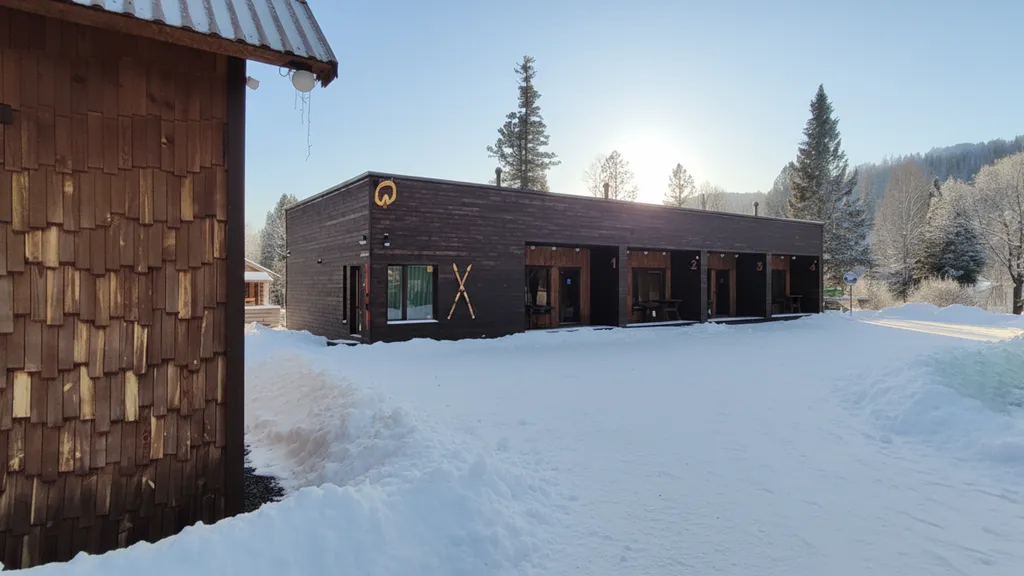 Коттедж Коттедж Уютный семейный таунхаус — Шерегеш