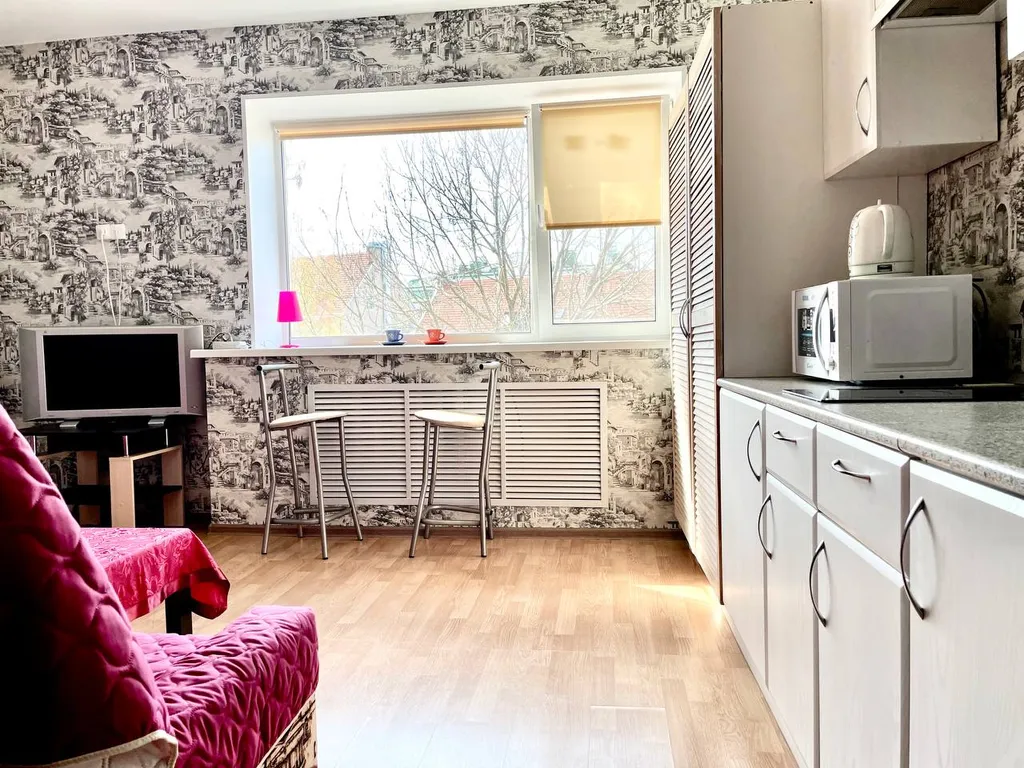 Квартира Студия в историческом центре с видом на Часовую башню — аренда посуточно в Выборг